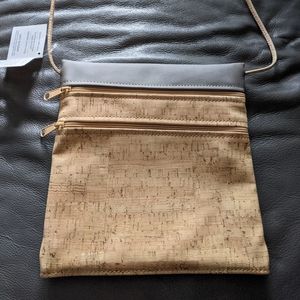 Natalie Theresa Genuine Cork Crossbody